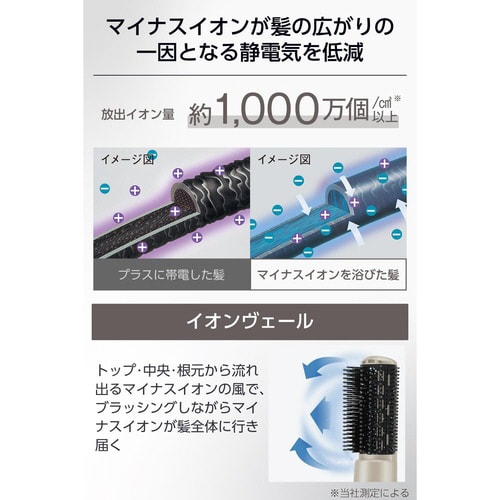 カールドライヤー イオンタイプ ゴールド