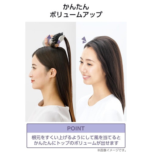 カールドライヤー イオンタイプ パープル