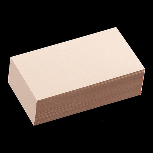 名刺用紙 4号 Yカラー ピンク 100枚