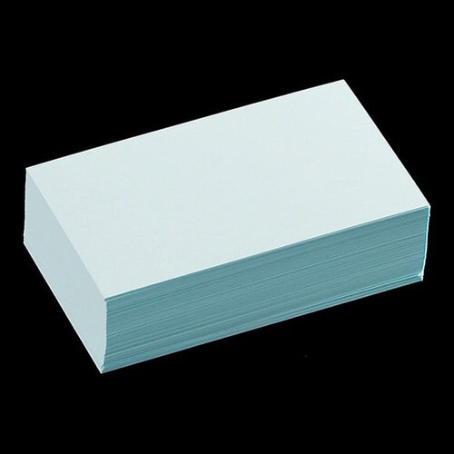 名刺用紙 4号 Yカラー ブルー 100枚