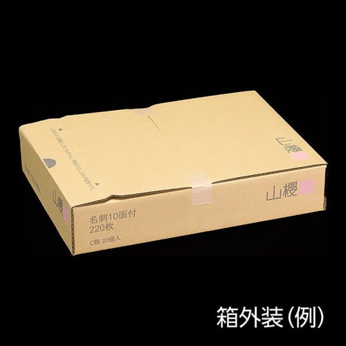 名刺用紙 10面付 Yカラー ブルー 220枚