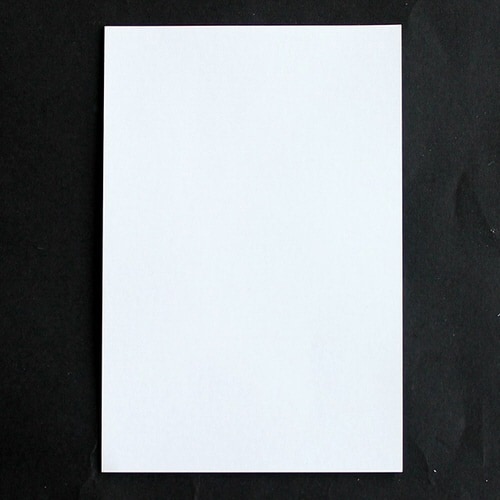 はがきサイズ テスト用紙 無地 刷り取り 500枚