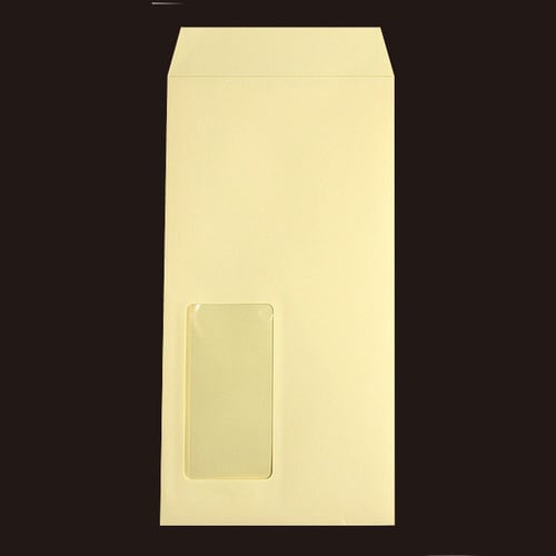 長3封筒 LP対応窓 A ECクリーム 500枚