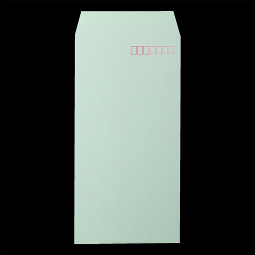 長3封筒 S貼 ヨミニクイグリーン 〒 1000枚