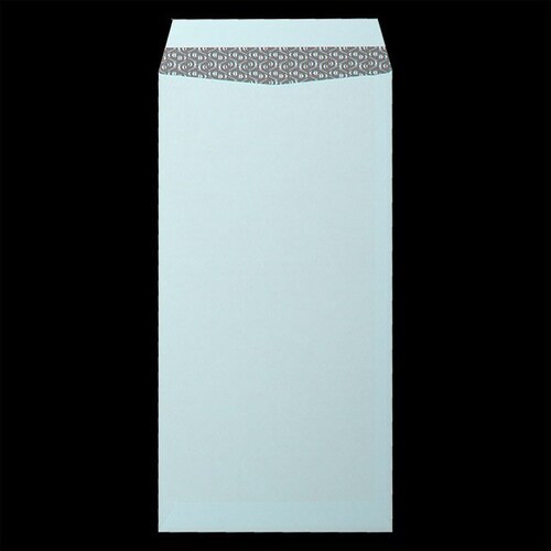 長3封筒 S貼 ヨミニクイブルー 枠入 1000枚