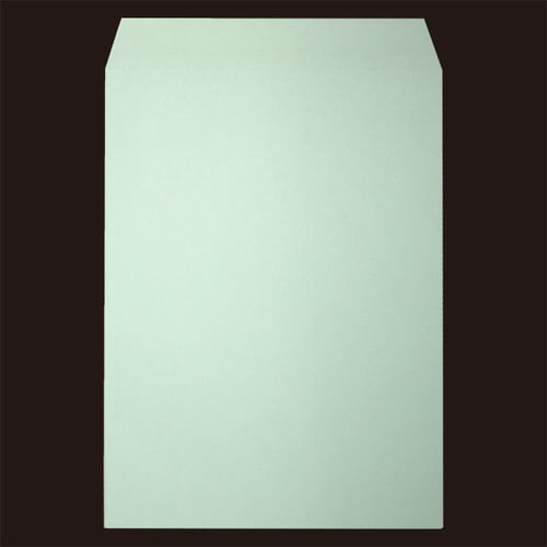 角2封筒 スミ貼 ヨミニクイ グリーン 500枚