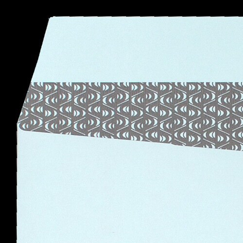 角2封筒 スミ貼 ヨミニクイ ブルー 500枚