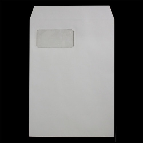 角20封筒 LP対応窓 C ECグレー 500枚