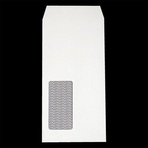 長3封筒 窓 A ヨミニクイ グレー 1000枚