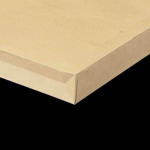 角2 紐ナシ保存袋マチ付 クラフト120 100枚