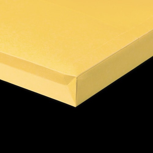 角2 保存袋 マチ付 DXイエロー 厚口 100枚