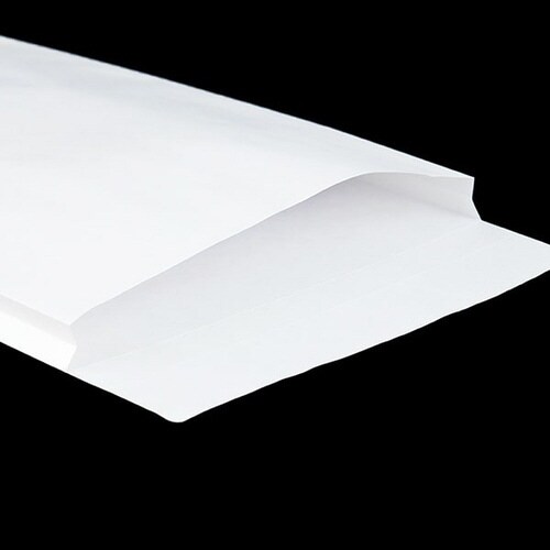 角2封筒 マチ付 ガゼット貼 ホワイト 100枚