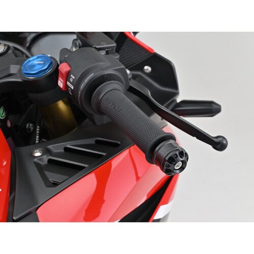 バーエンド ファインカット ホンダ M6ブラック