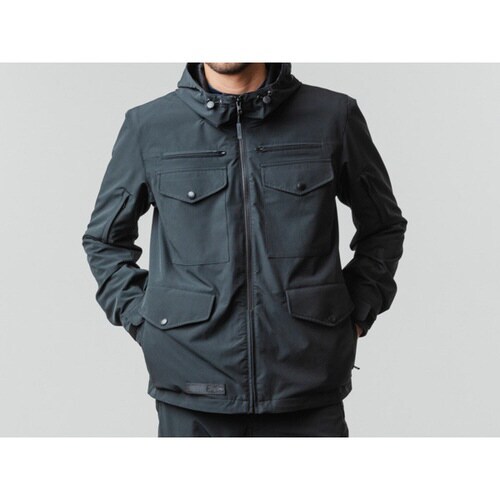 タクティクールパーカー ブラック XL