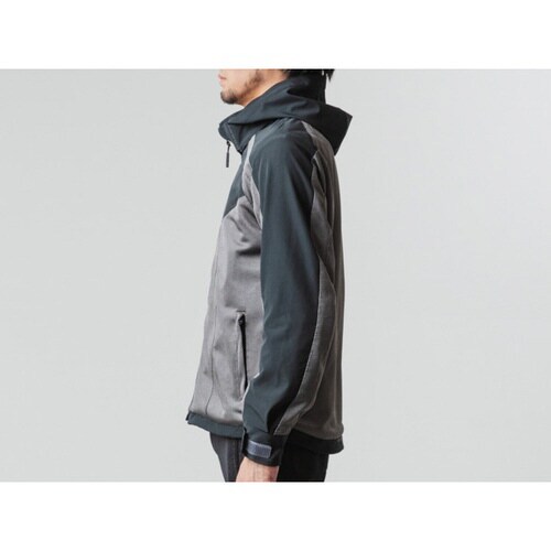 ストリートデュアルパーカー グレー XL