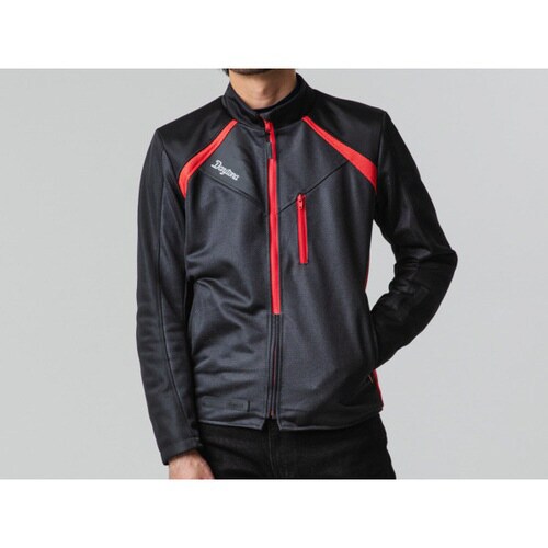 スピードエアメッシュジャケット ブラック/レッドS