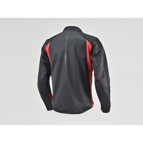 スピードエアメッシュジャケット ブラック/レッド