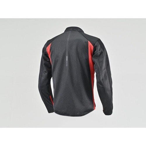 スピードエアメッシュジャケット ブラック/レッド