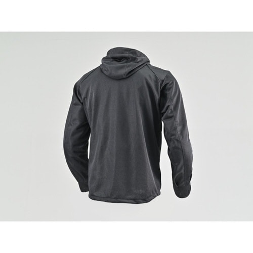 ライトウェイトフルメッシュパーカー ブラック2XL