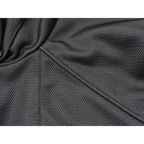 ライトウェイトフルメッシュパーカー ブラック2XL