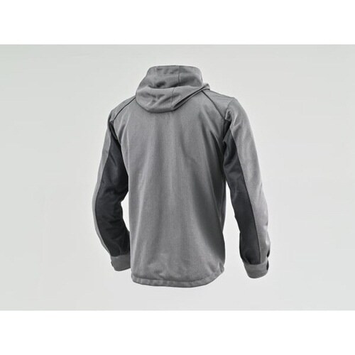 ライトウェイトフルメッシュパーカー グレー XL