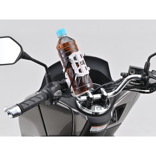 FDH−1 バイク用ドリンクホルダー ホワイト