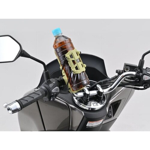FDH−1 バイク用ドリンクホルダー グリーン