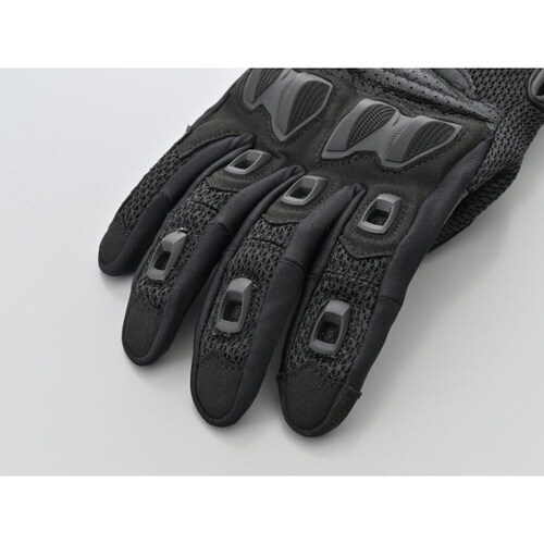 デュアルプロテクメッシュグローブ ブラック L