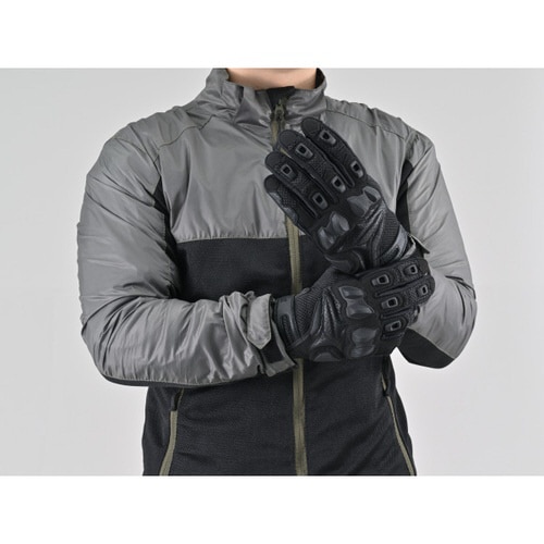 デュアルプロテクメッシュグローブ ブラック L