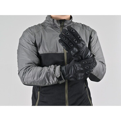 デュアルプロテクメッシュグローブ ブラック XL