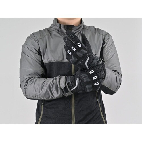 デュアルプロテクメッシュグローブ ホワイト M