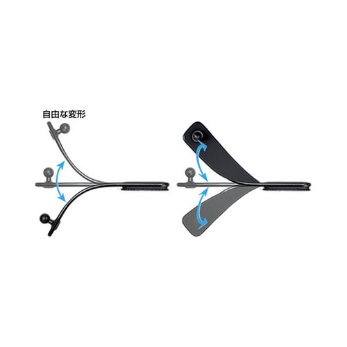 スマートフォンホルダー マグネット式ホルダー