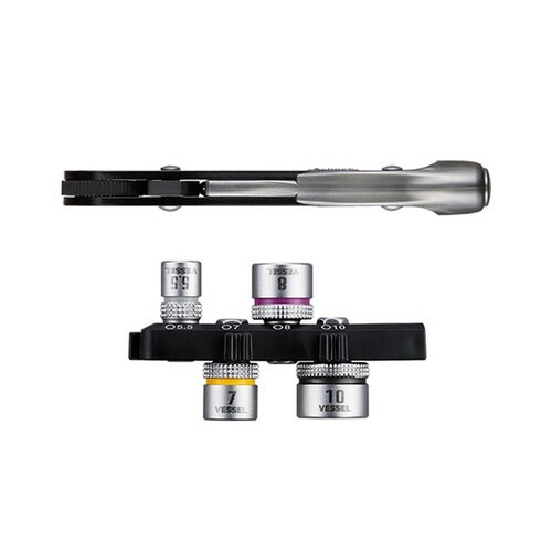 ファインミニラチェットストレートソケット4本付