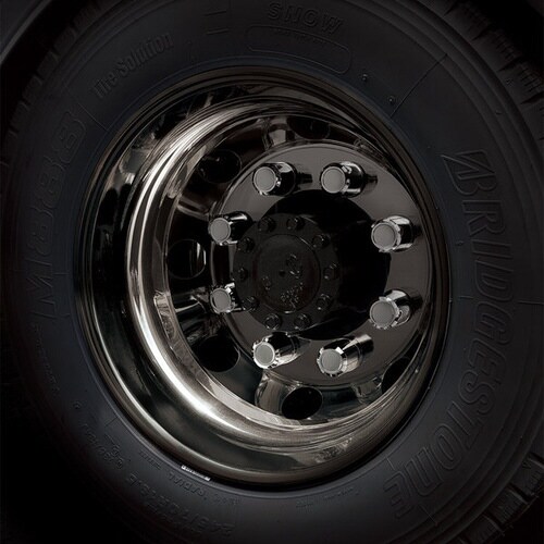 ブラックシャインデコキャップ R 樹脂 33mm