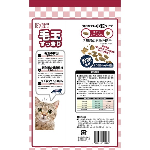 日本猫 毛玉すっきり まぐろ味