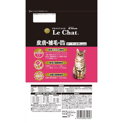 プロステージ ル・シャット 皮膚・被毛の