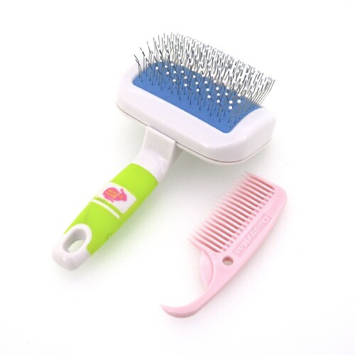 ウサギのスリッカーブラシ