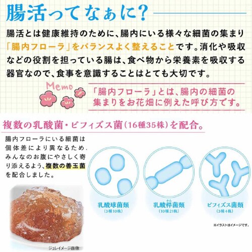 腸活生活 ウサちゃんジュレ 小松菜&りん