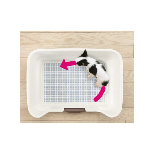 お掃除簡単ステップ壁付トイレ