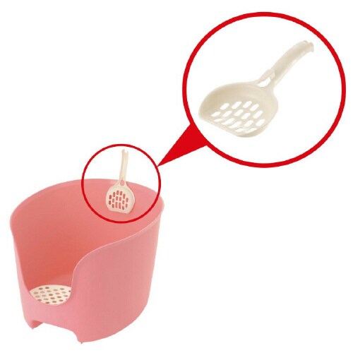 ラプレ ネコトイレ用スコップ アイボリー