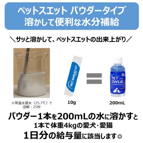 ペットスエット パウダー