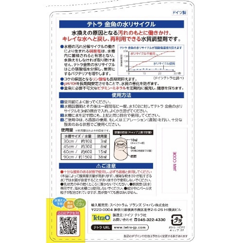 テトラ 金魚の水リサイクル×2