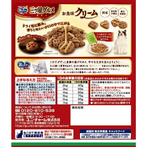 銀のスプーン三ツ星グルメお魚味クリーム