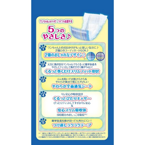 マナーウェア男の子用SSS青チェック・紺