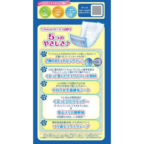 マナーウェア男の子用SS青チェック・紺チ