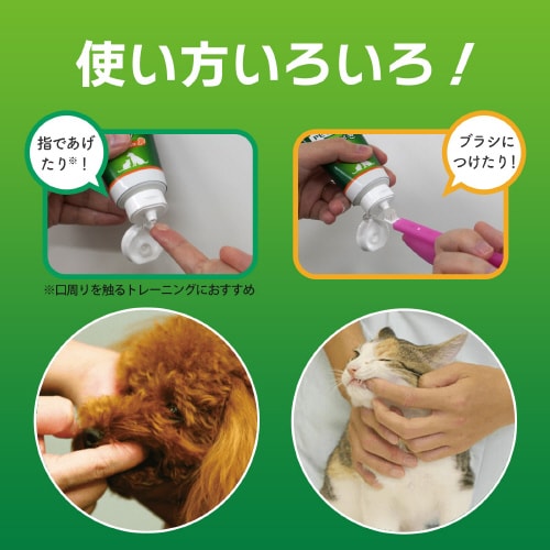 PETKISS 歯みがきジェル アップル