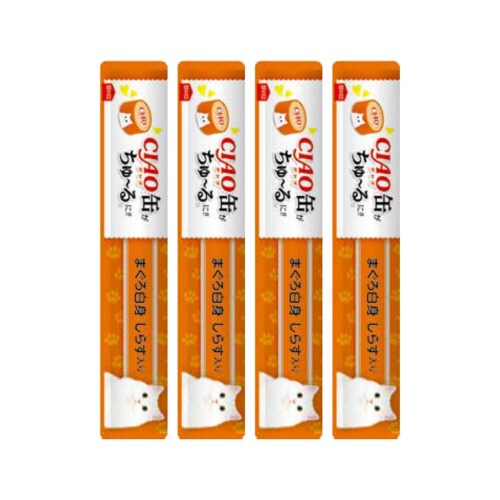 CIAO缶ちゅーる まぐろ白身 しらす入