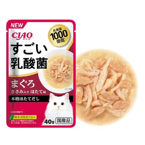 CIAO すごい乳酸菌パウチ まぐろささ