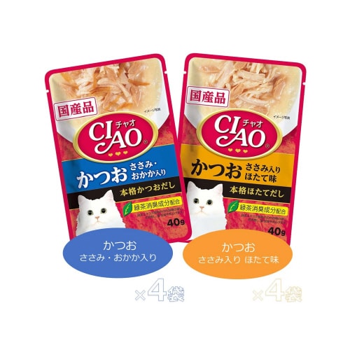 CIAOパウチ かつおバラエティ