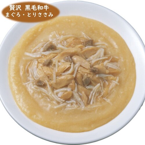 CIAOパウチ 贅沢サーモン黒毛和牛バラ